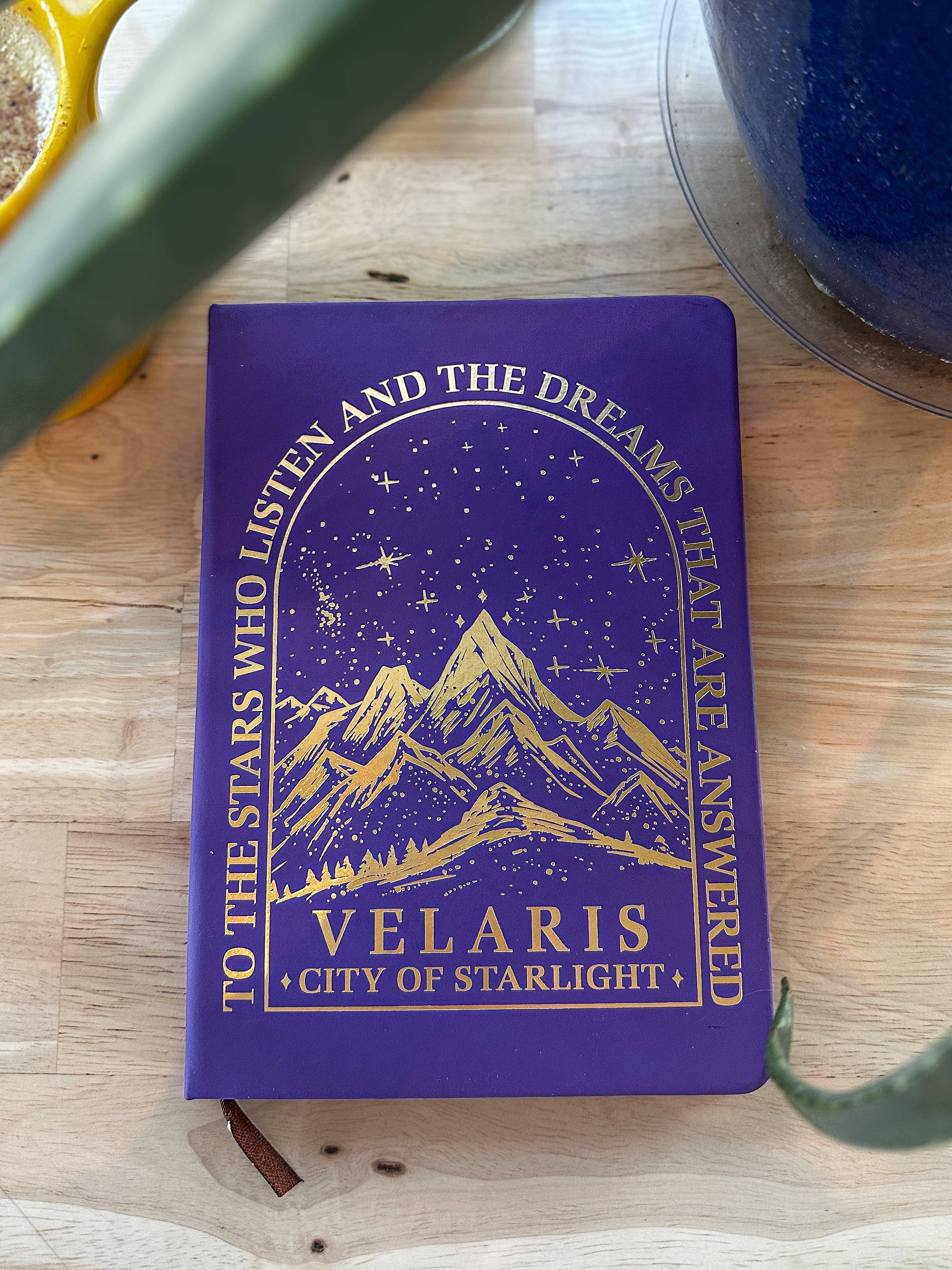 To the Stars Gold Foil A5 Journal