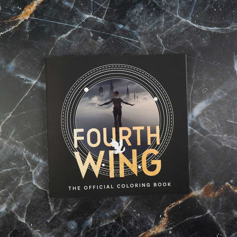 Fourth Wing: The Official Coloring Book by Entangled