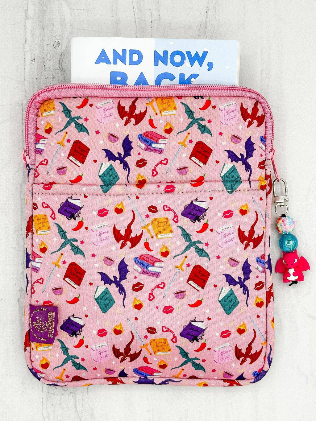 Spicy Book Club Book & eReader Sleeve: Small