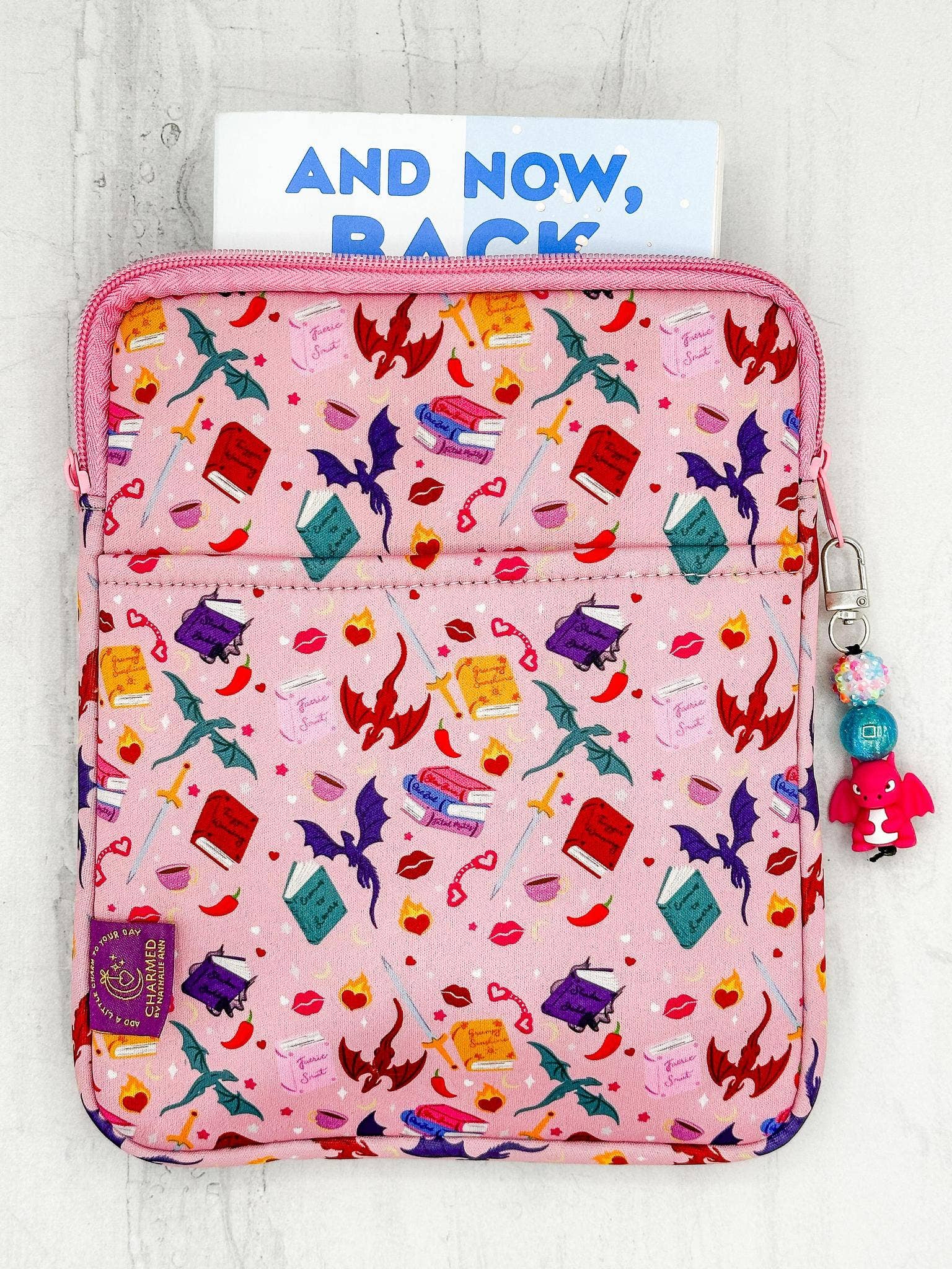 Spicy Book Club Book & eReader Sleeve: Small