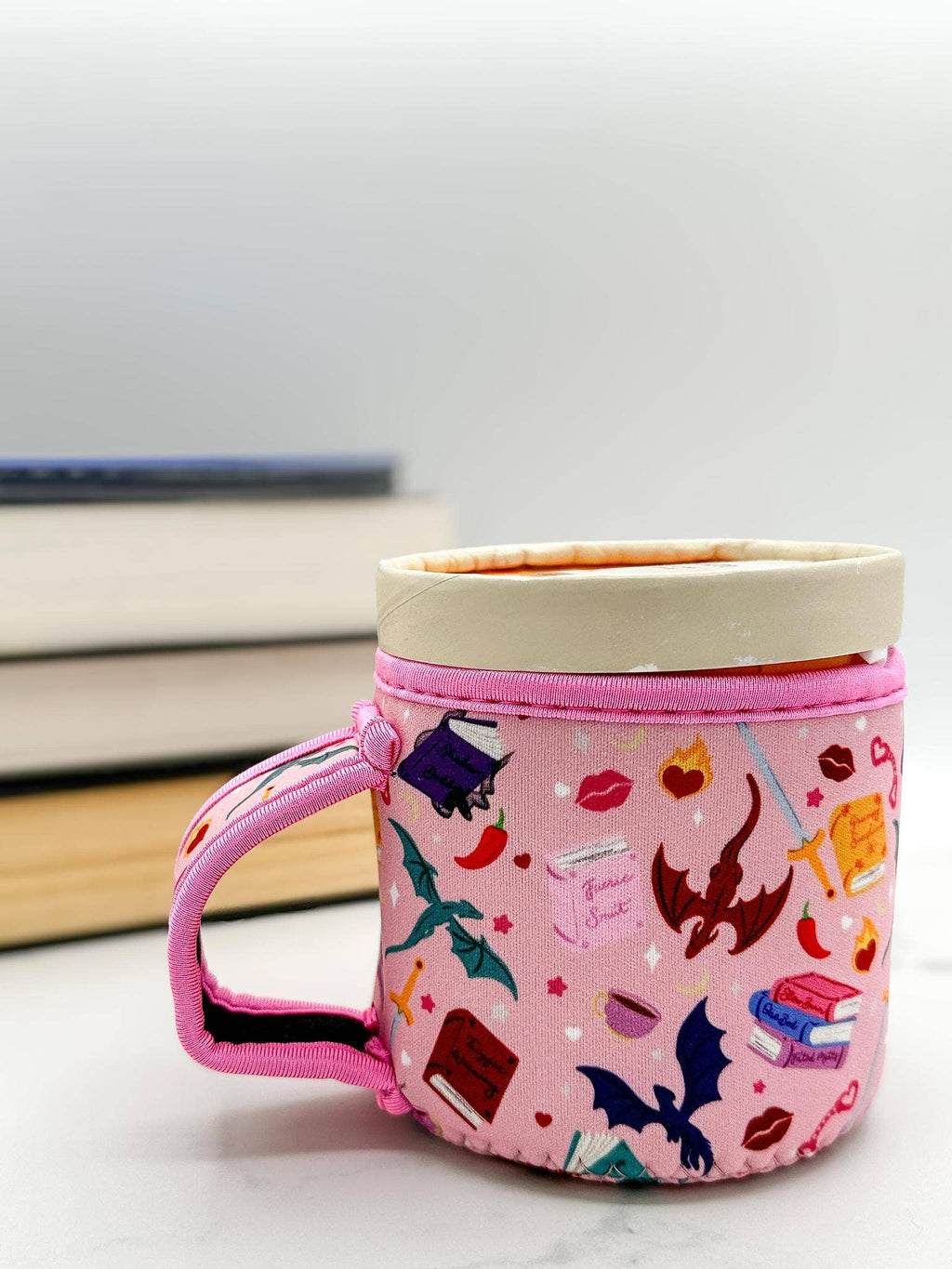 Spicy Book Club Drink Sleeve: Small