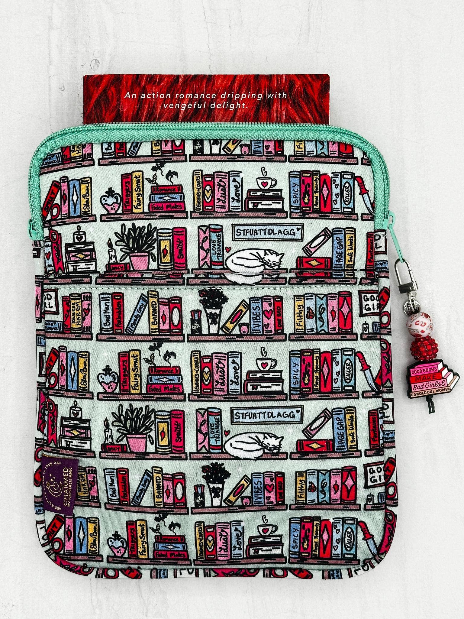 Romance Bookshelf Book Sleeve: Small