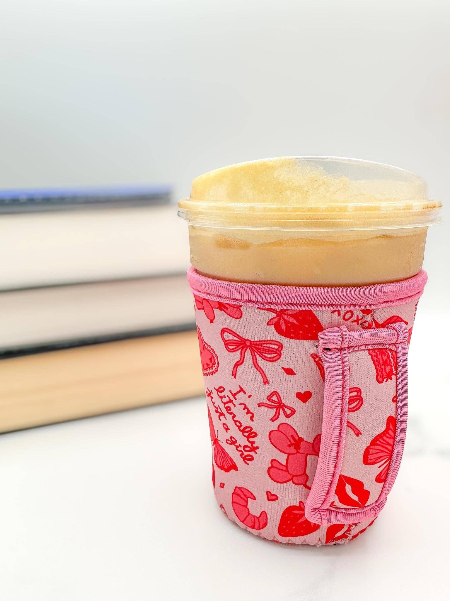 I’m Literally Just a Girl Pink Drink Sleeve Insulated Sleeve: Small