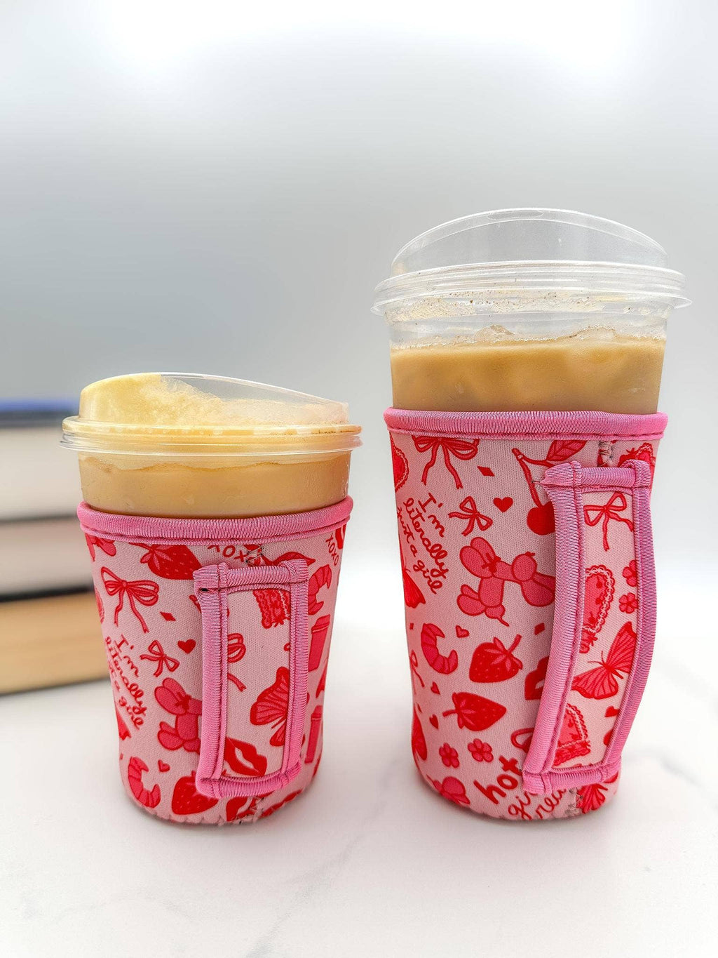 I’m Literally Just a Girl Pink Drink Sleeve Insulated Sleeve: Small