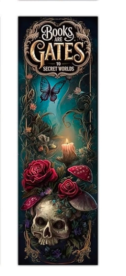 Dark Academia Bookmarks - Secret worlds