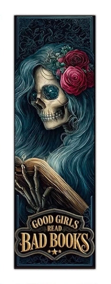 Dark Academia Bookmarks - good girls read bad books
