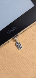 Type C Dust Plug Charm for Kindle - castle