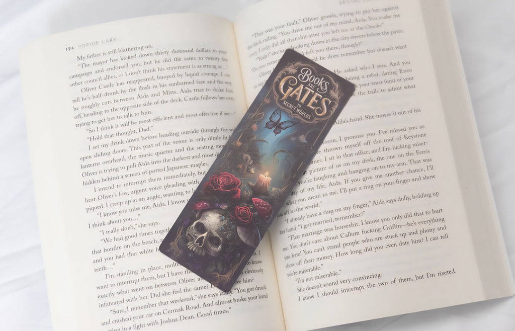 Dark Academia Bookmarks - Secret worlds