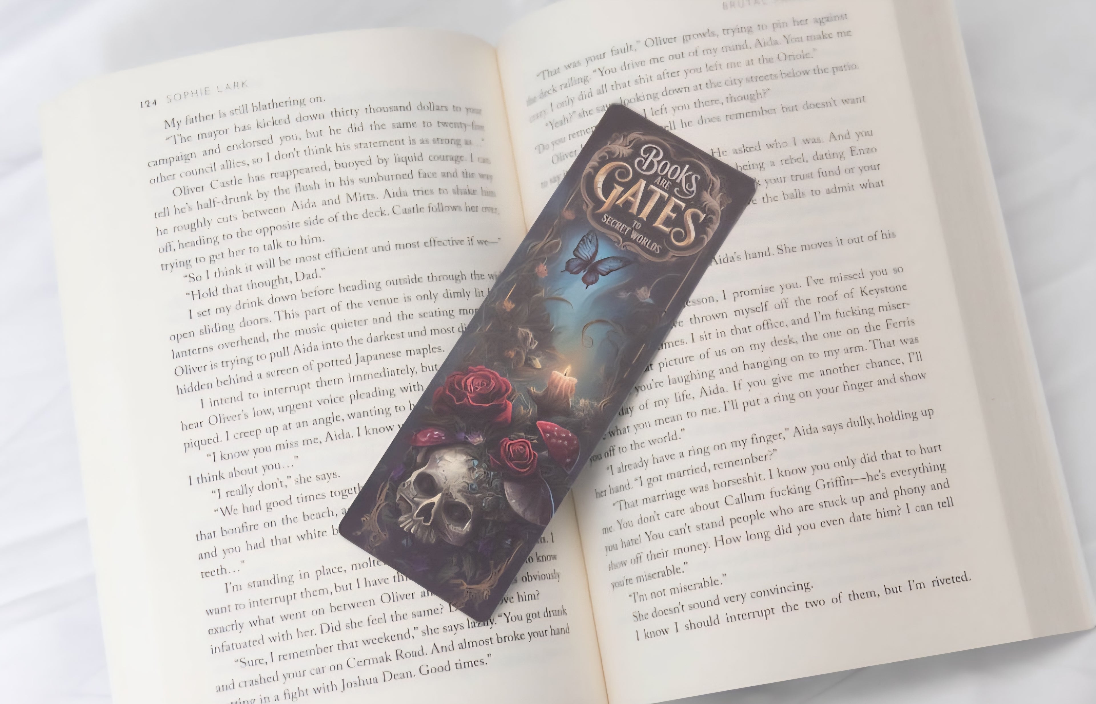 Dark Academia Bookmarks - Secret worlds