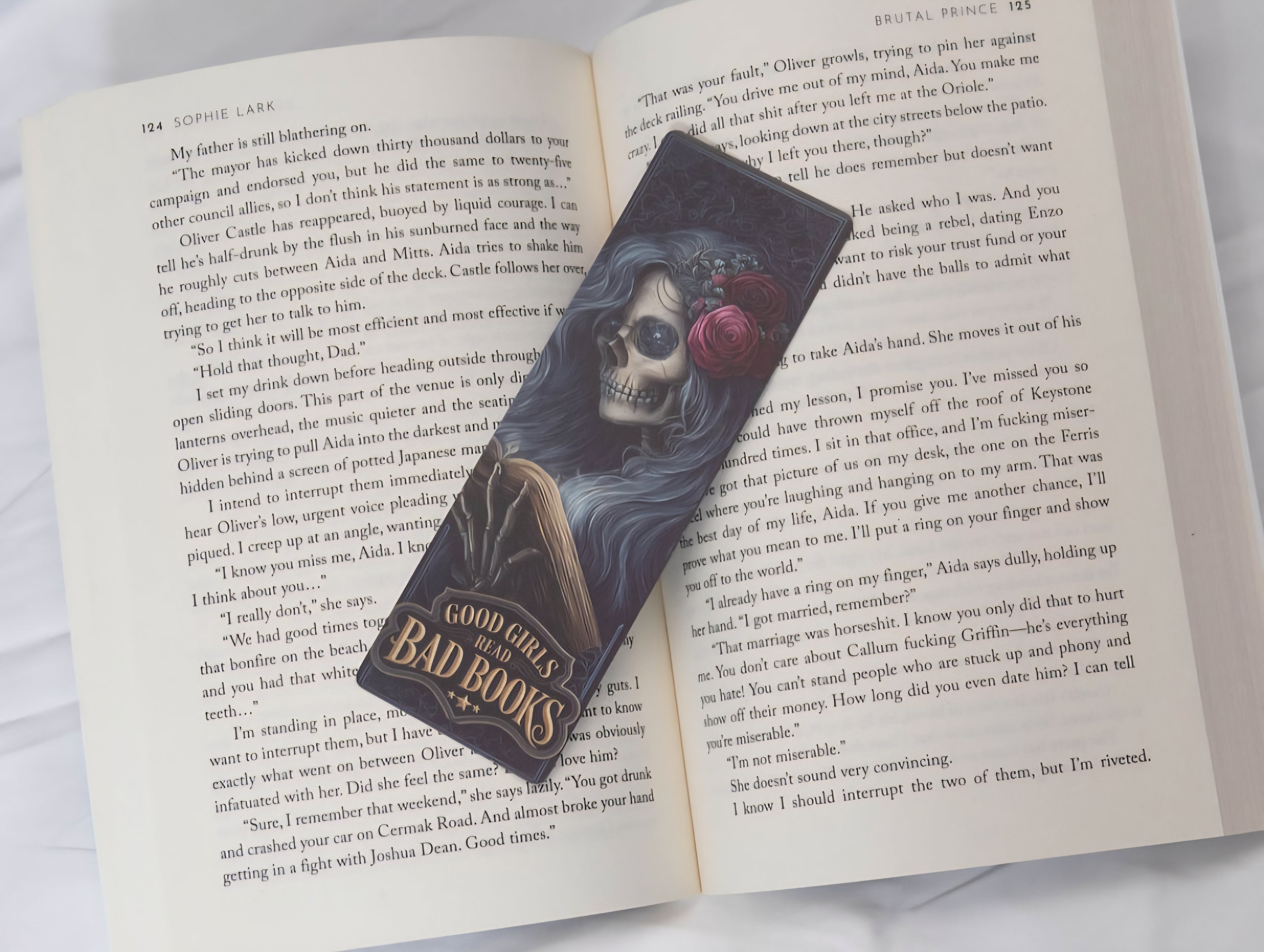Dark Academia Bookmarks - good girls read bad books