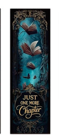 Dark Academia Bookmarks - just one more chapter