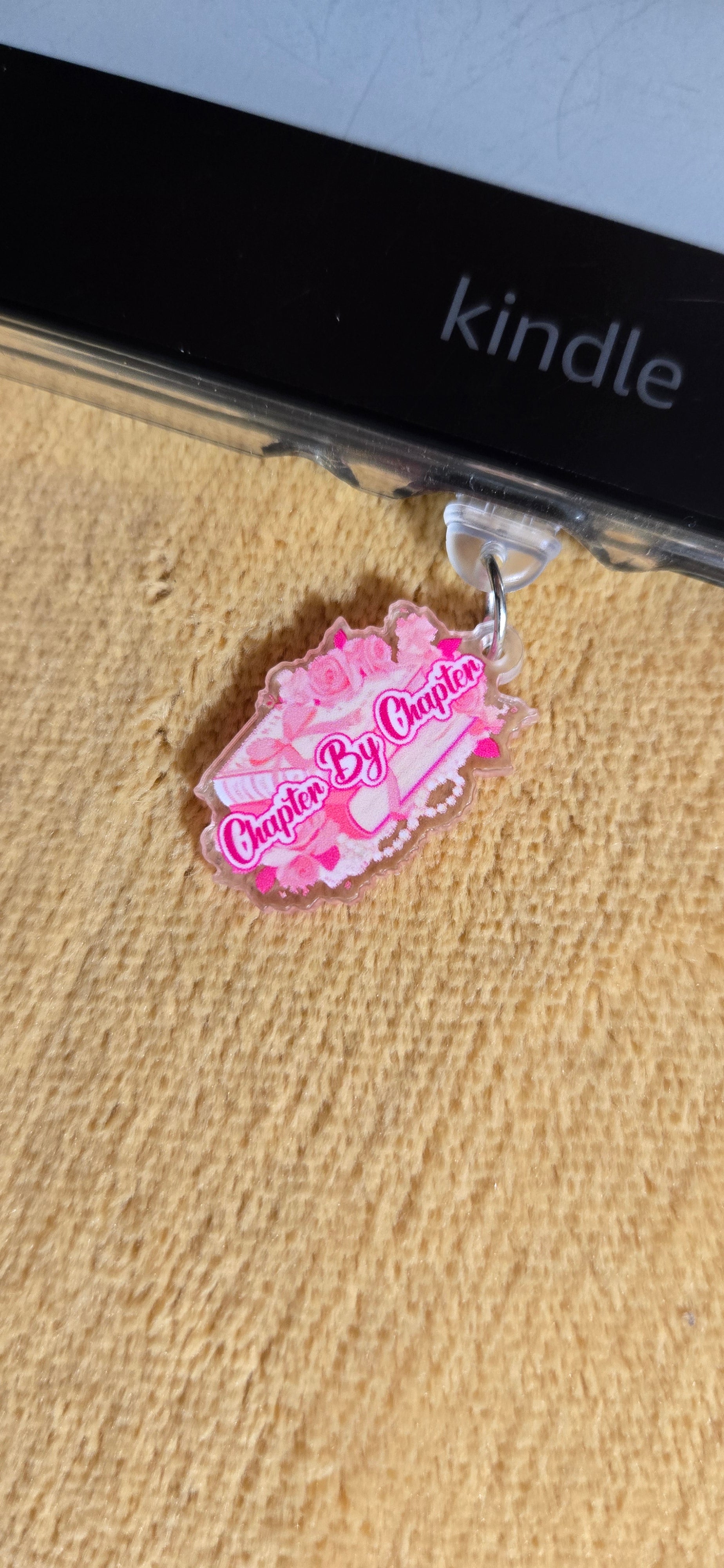 Type C Dust Plug Charm for Kindle - chapter by chapter