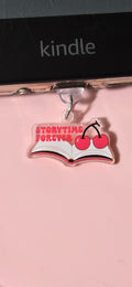 Type C Dust Plug Charm for Kindle - cherry book